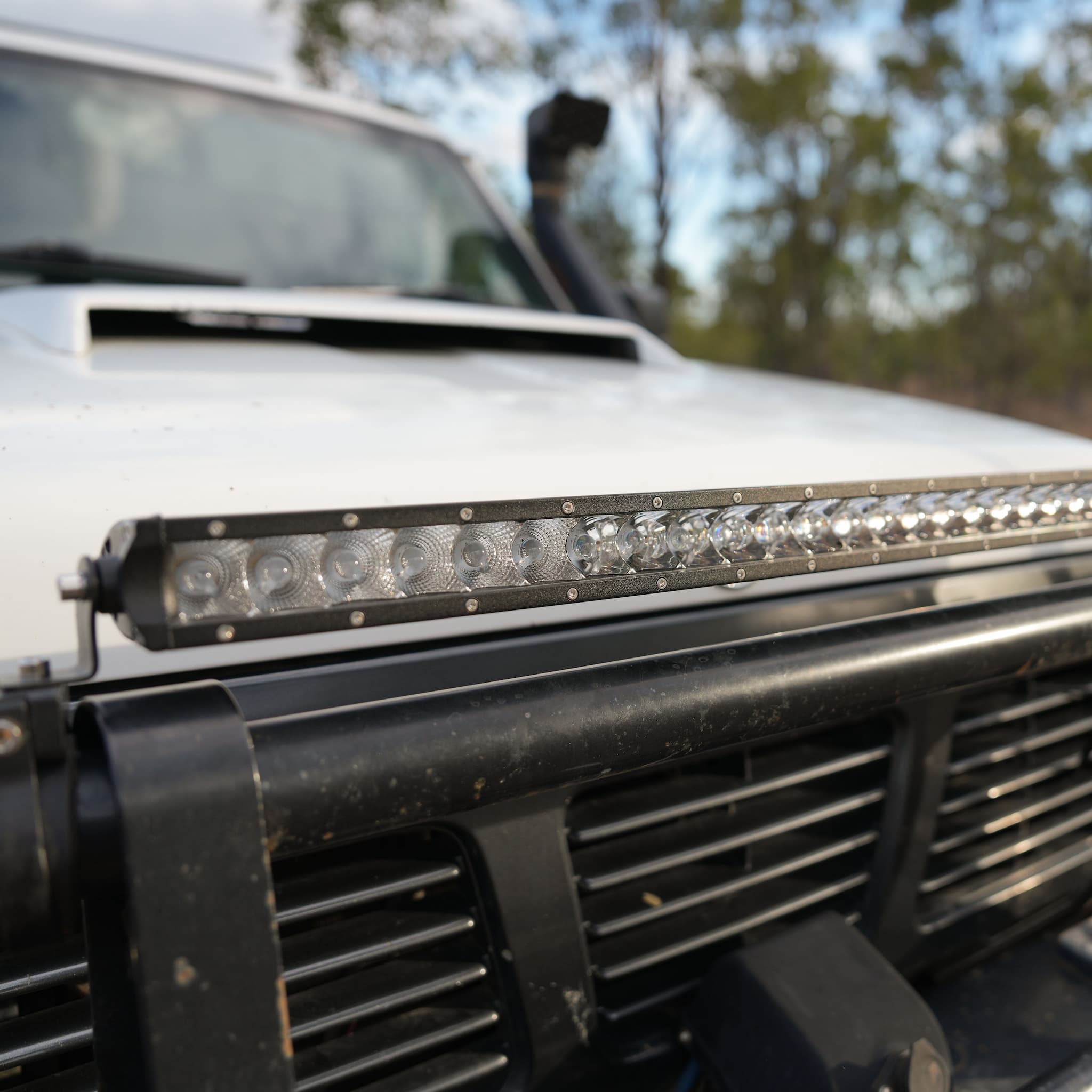 HuntLite 31″ LED Hunting Light Bar – Single Row Red