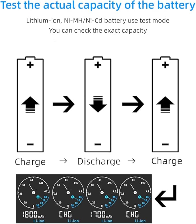 XTAR VC4SL Smart 4-Bay Battery Charger (18650 / 21700 / AA / AAA)