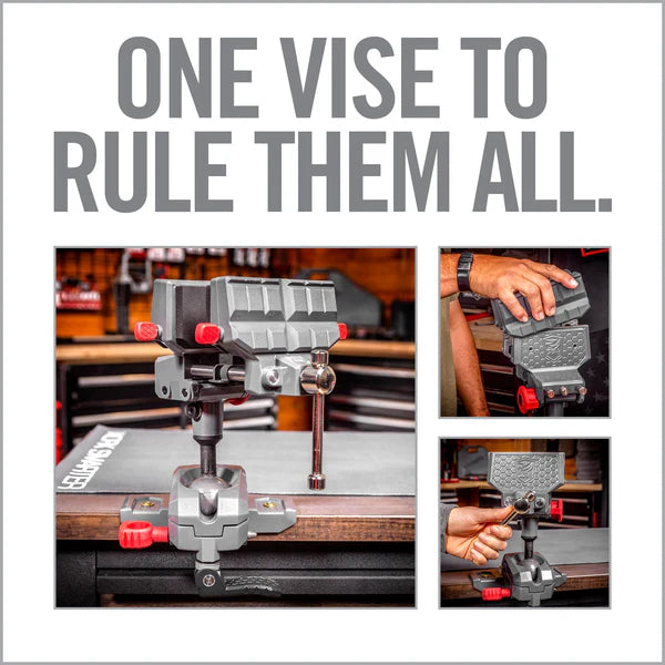 Real Avid Master Gun Vise® | 360° Multi-Axis Gunsmithing Bench Vise