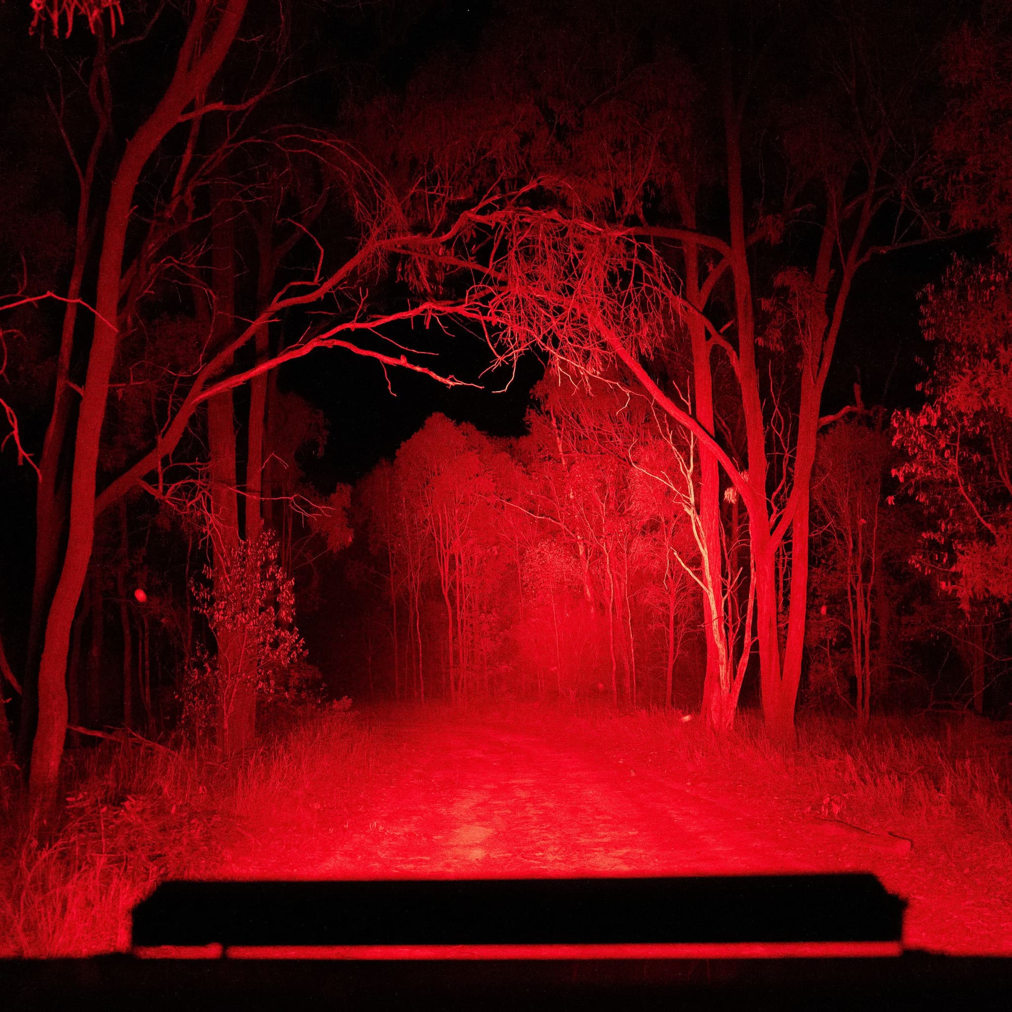 HuntLite 31″ LED Hunting Light Bar – Single Row Red