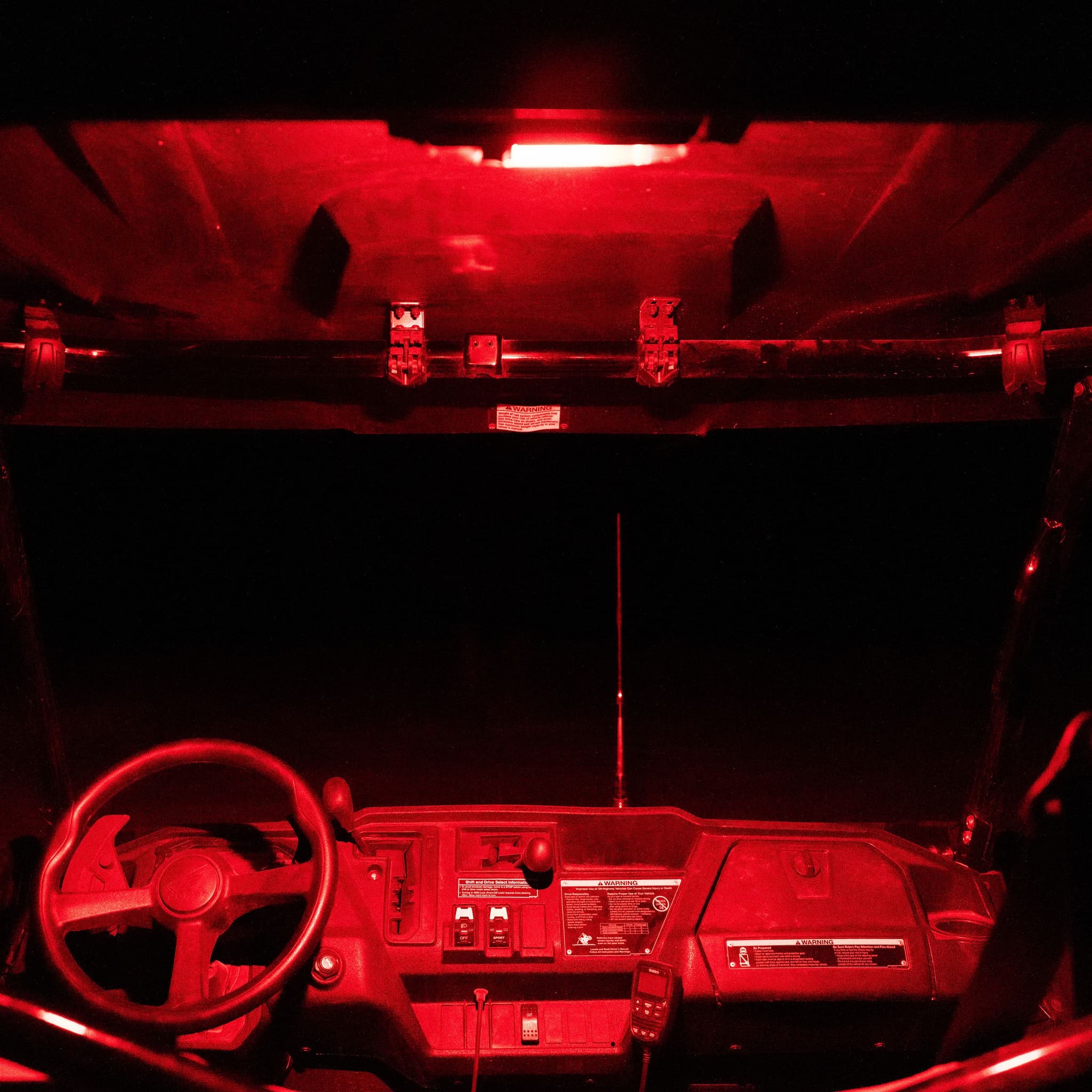 HuntLite Red & White Battery LED Interior Light