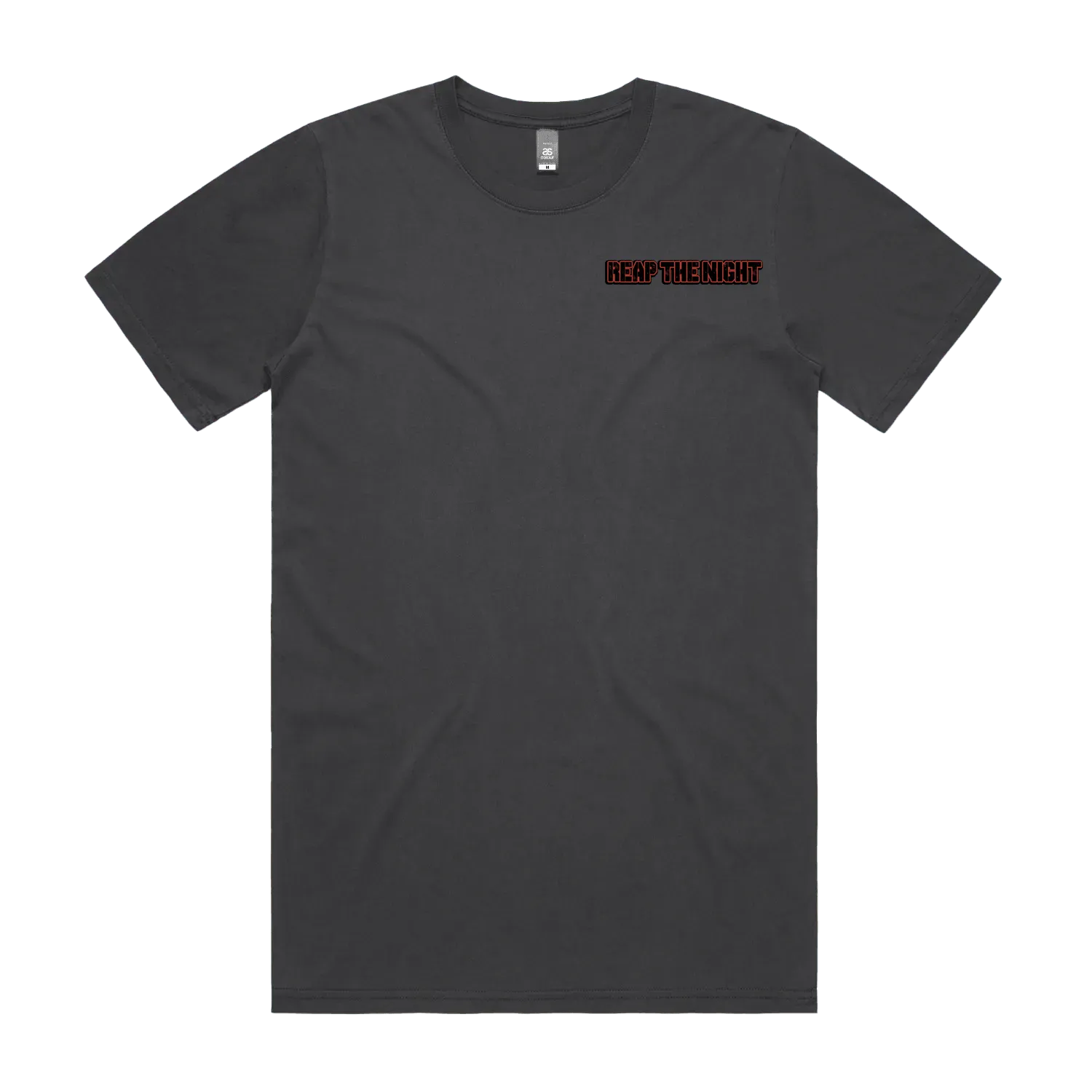 Faded Black front flat lay
