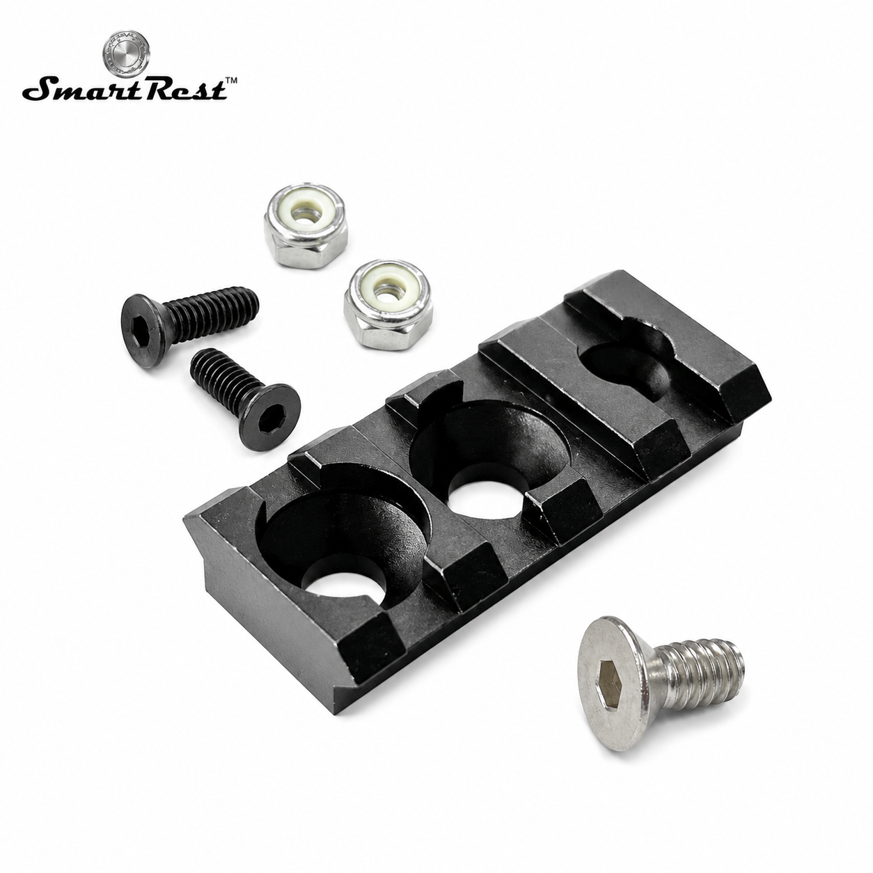 SmartRest SRTWR Pic Rail - Flat Base for Thermal Monoculars & Spotlights