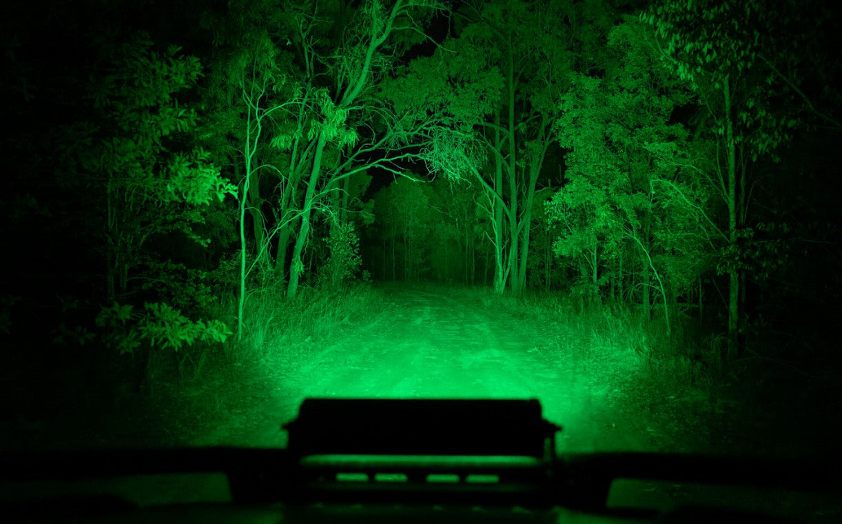 HuntLite 14″ Dual Row Hunting Lightbar – Red, Green/White or Red/White