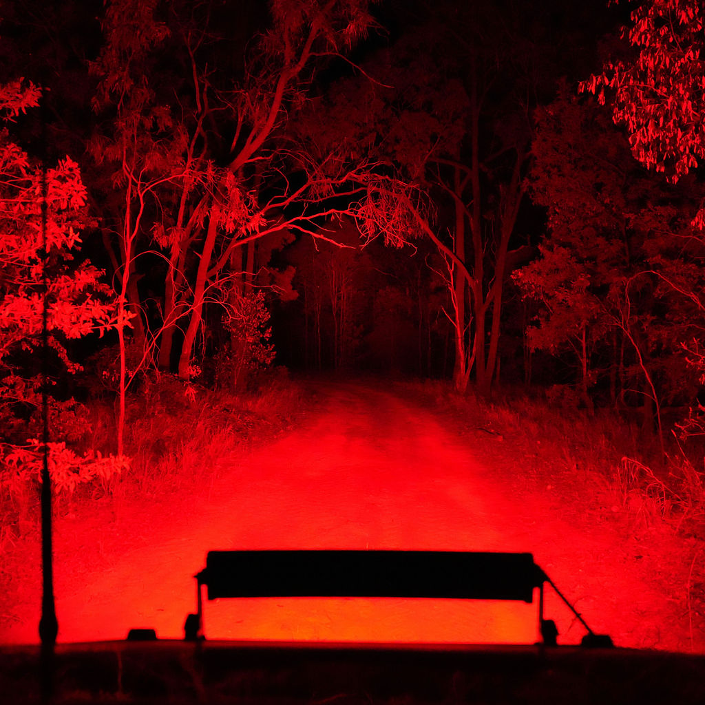 HuntLite Pro 22″ Red and White Hunting Light Bar