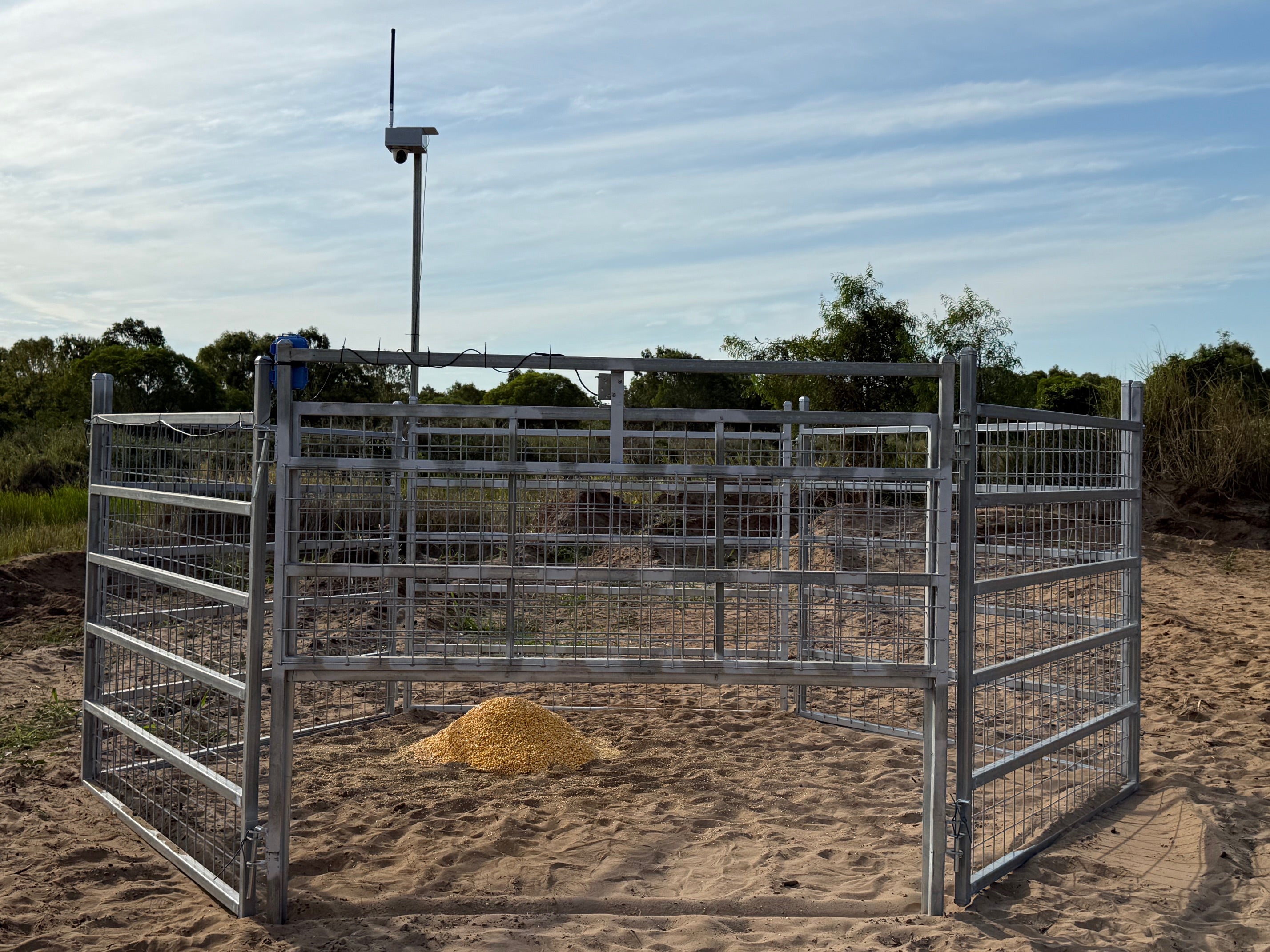 DIY Cellular Trap Setup: Live Feed Camera with Solid-State Relay, Latch & Trap Door