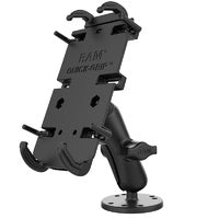 RAM Mounts RAM-B-138-PD4U Quick-Grip XL Phone Mount with Screw-Down Base