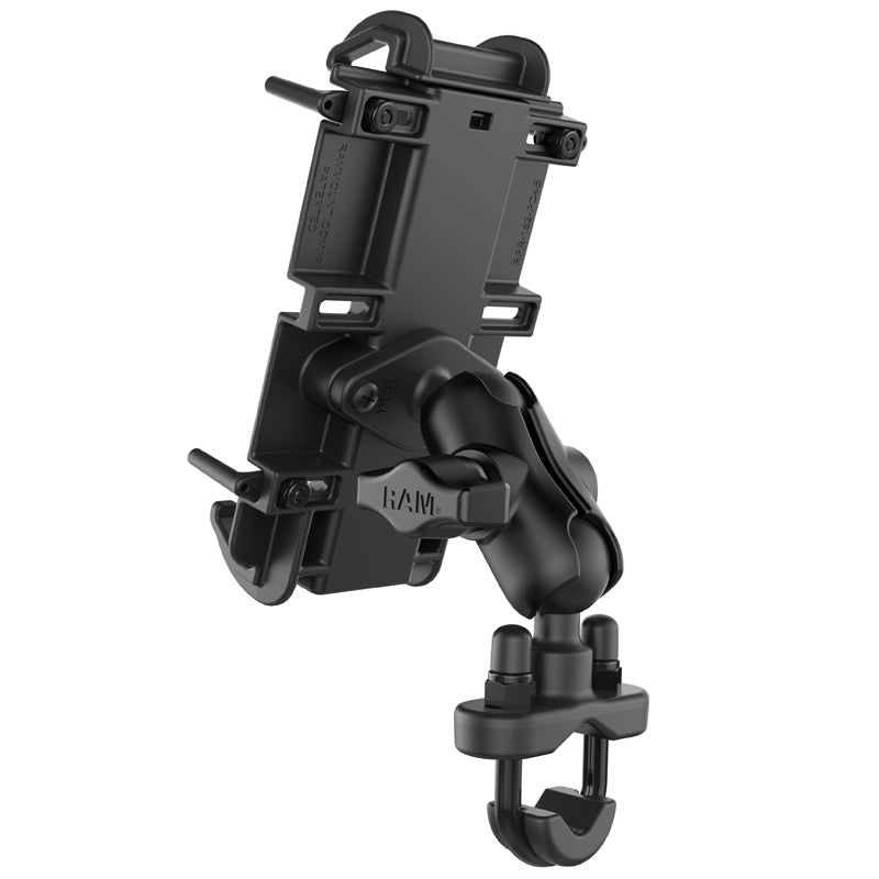 RAM phone mount for thermal imaging and mapping vehicles