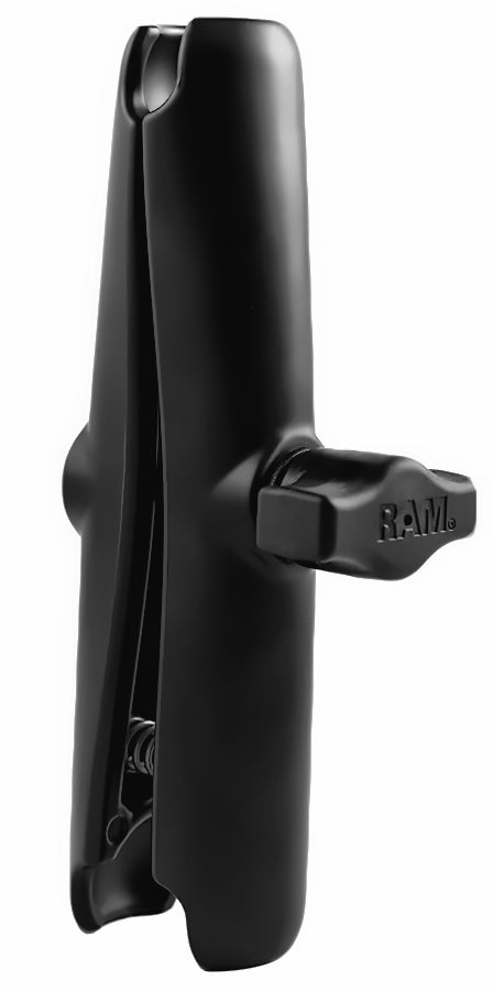 RAM Mounts RAM-B-201U-C Long Double Socket Arm (B-Size, 1″)