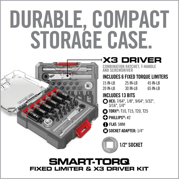 Real Avid Smart-Torq® Fixed Limiter & X3™ Driver Kit