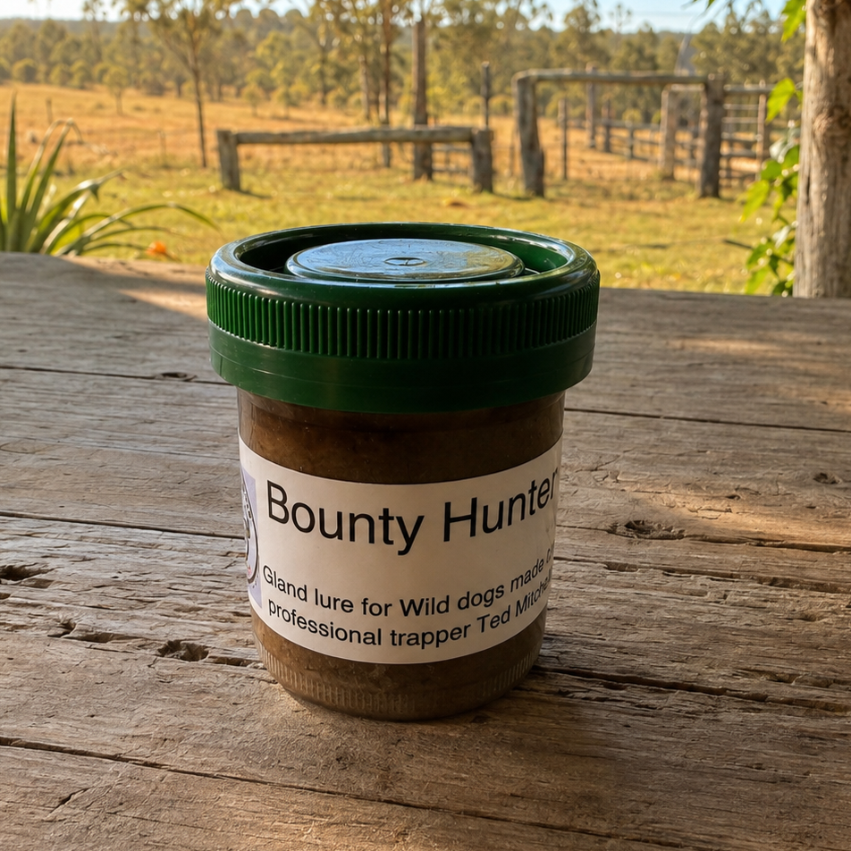Ted Mitchell’s Bounty Hunter Dog Lure – 50ml
