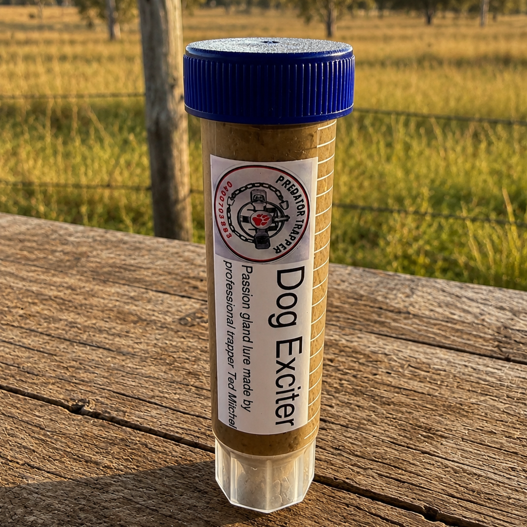 Ted Mitchell’s Dog Exciter Lure – 50ml