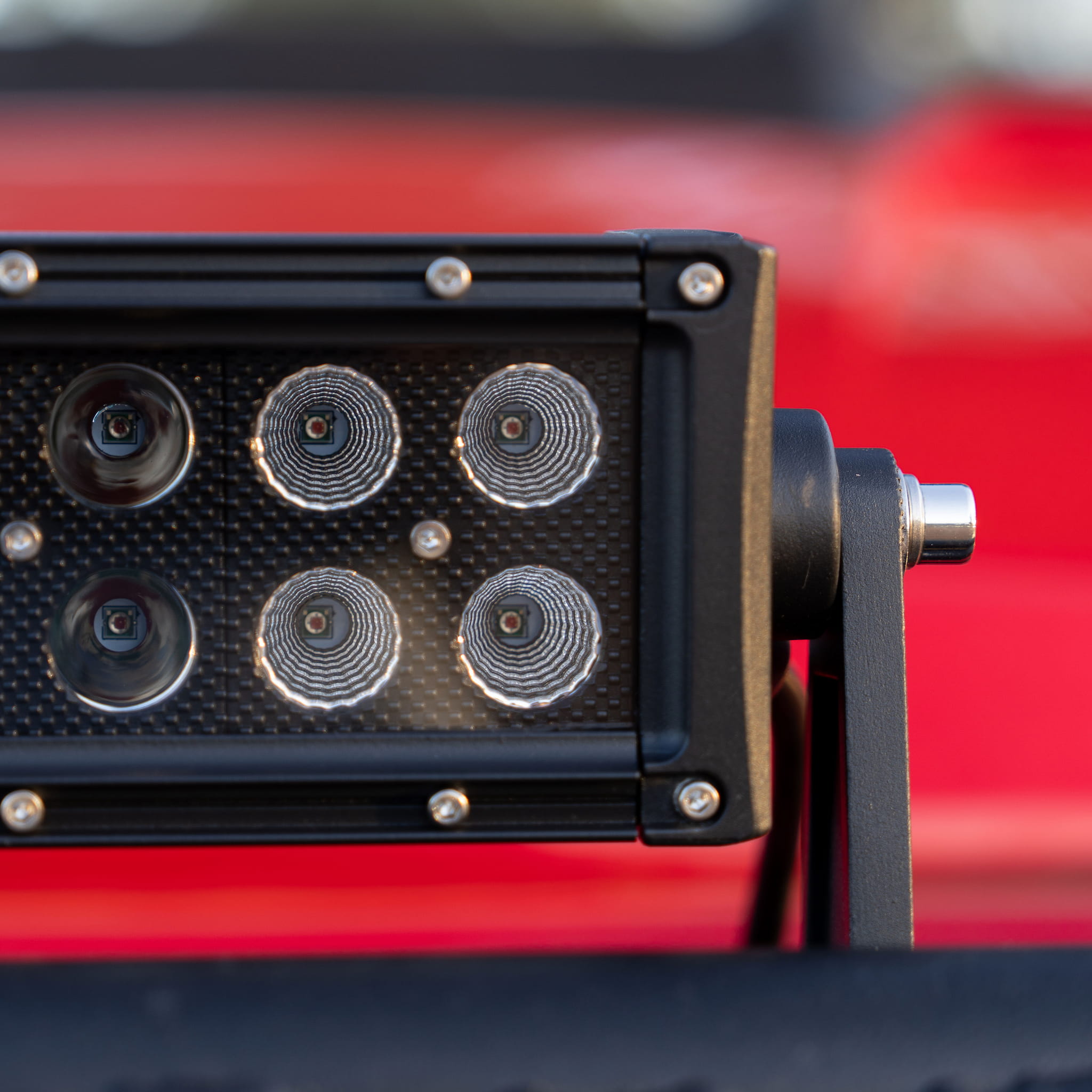 HuntLite 8″ Dual Row Hunting Lightbar – Red or Red/White