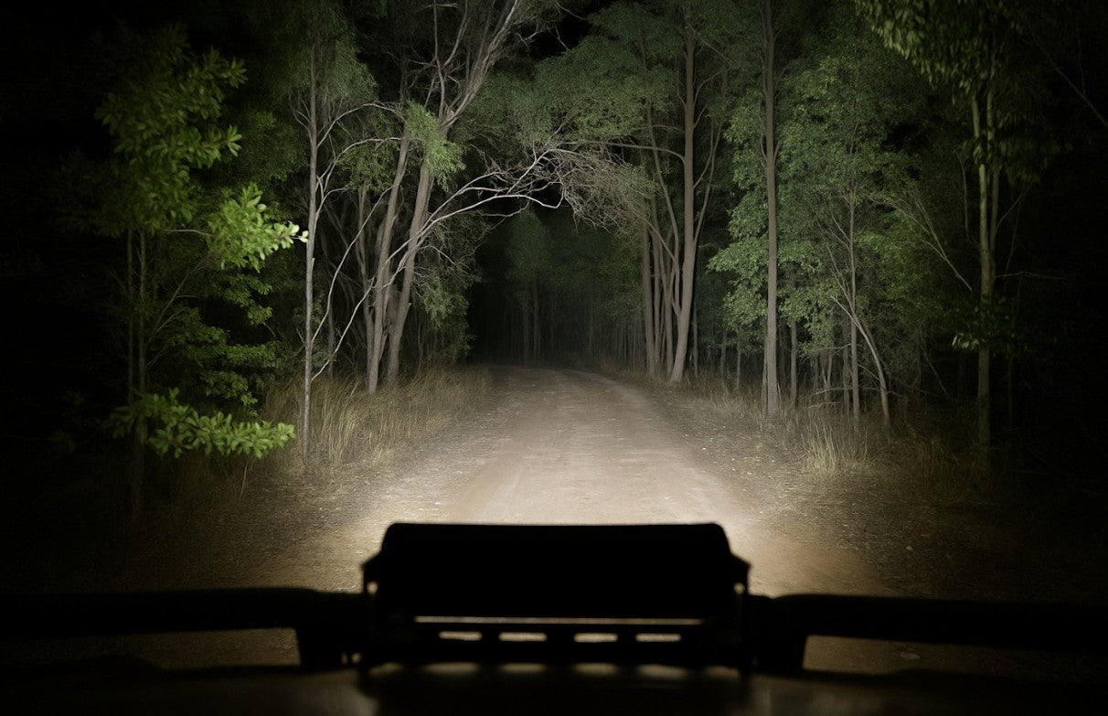 HuntLite 14″ Dual Row Hunting Lightbar – Red, Green/White or Red/White