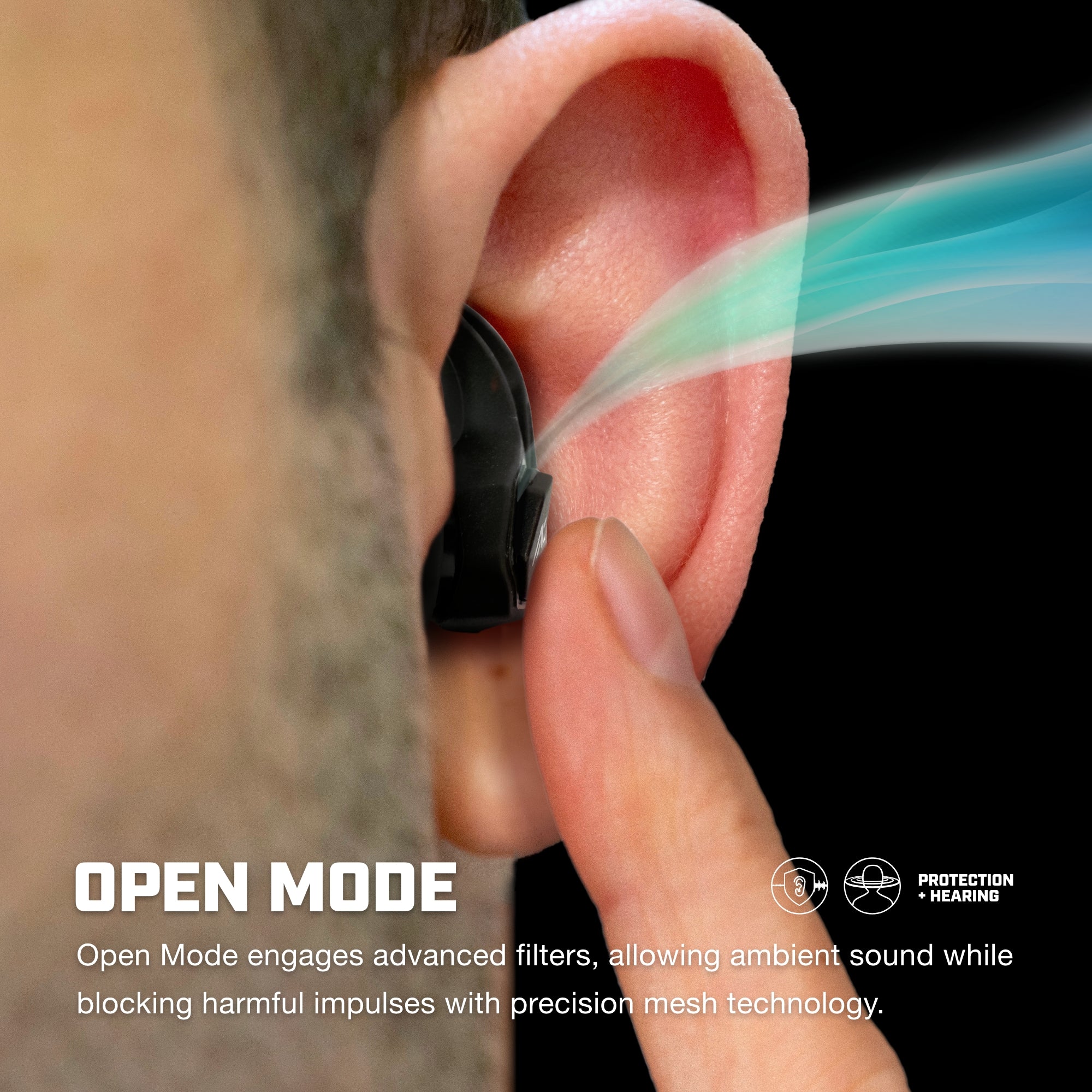 AXIL X30i Electronic Shooting Earplugs