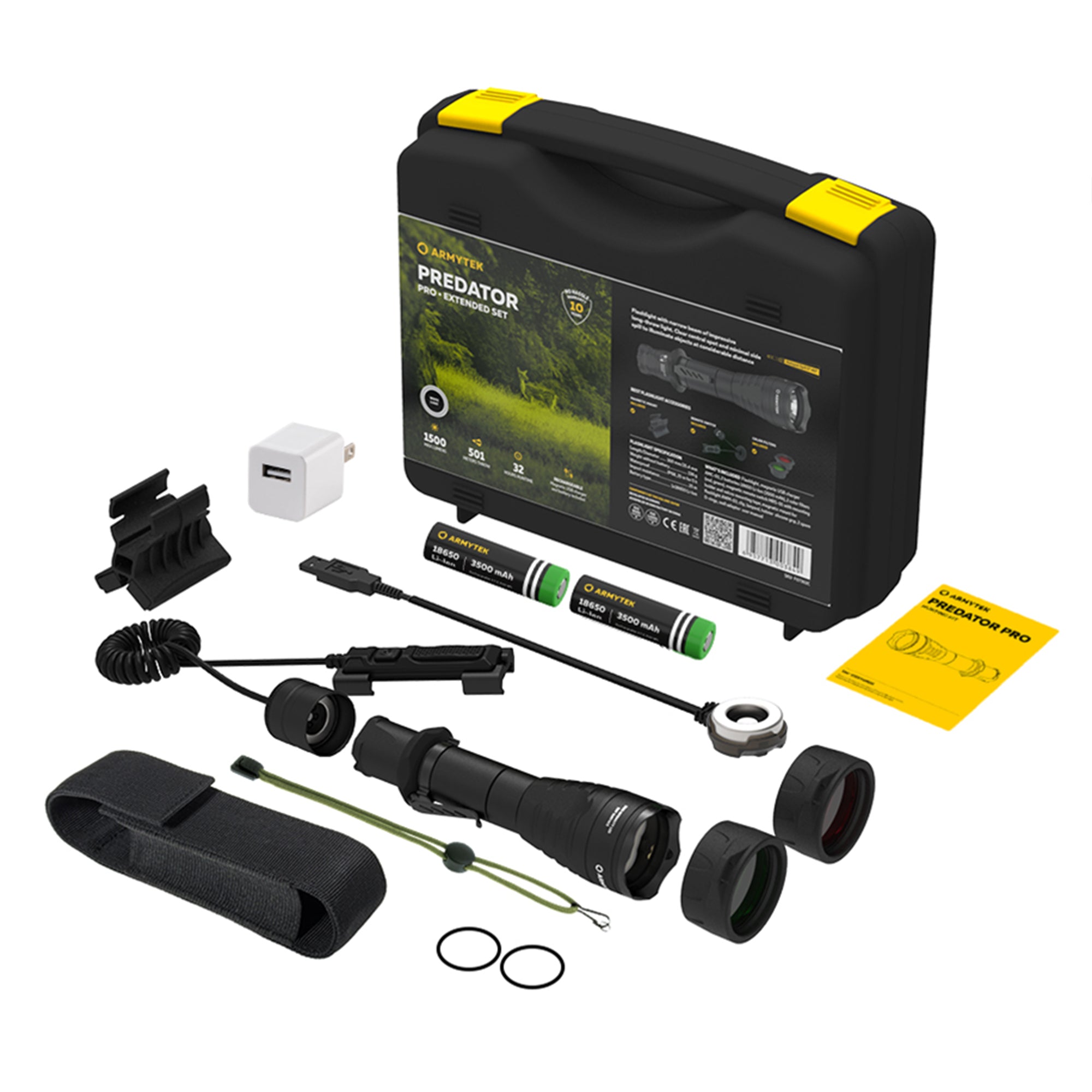 Armytek Predator Pro Extended Set