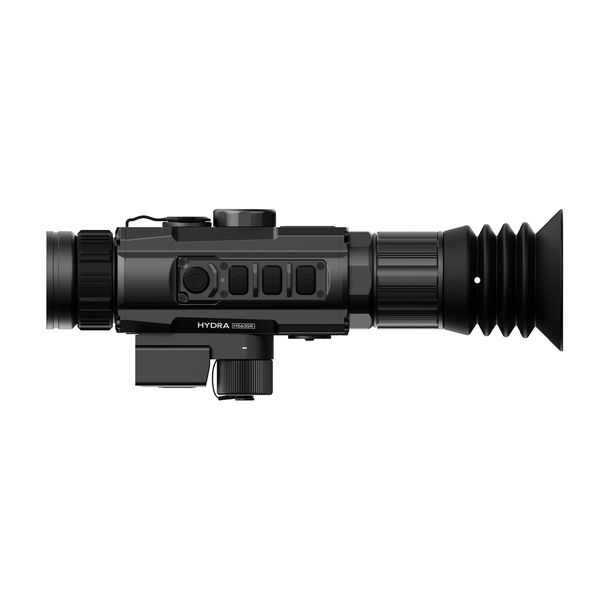 DNT HS635R – HYDRA-LRF Multi-Function Thermal Scope with Laser Rangefinder and Ballistic Calculator – Standalone Scope, Clip-On, Handheld Monocular
