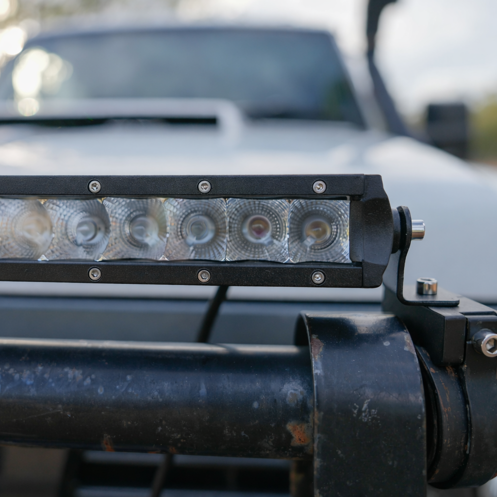 HuntLite 31″ LED Hunting Light Bar – Single Row Red