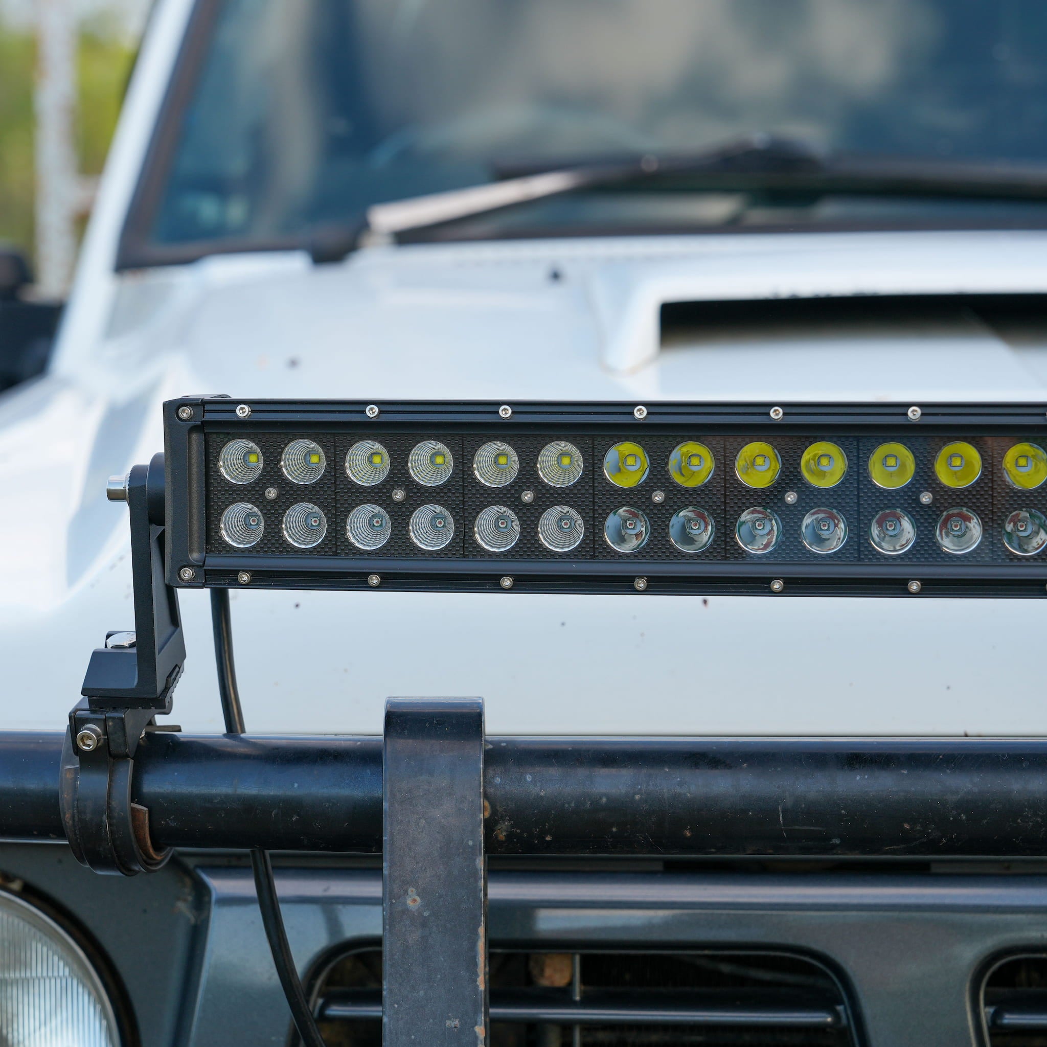 HuntLite 42″ Red & White LED Hunting Light Bar – Dual Row