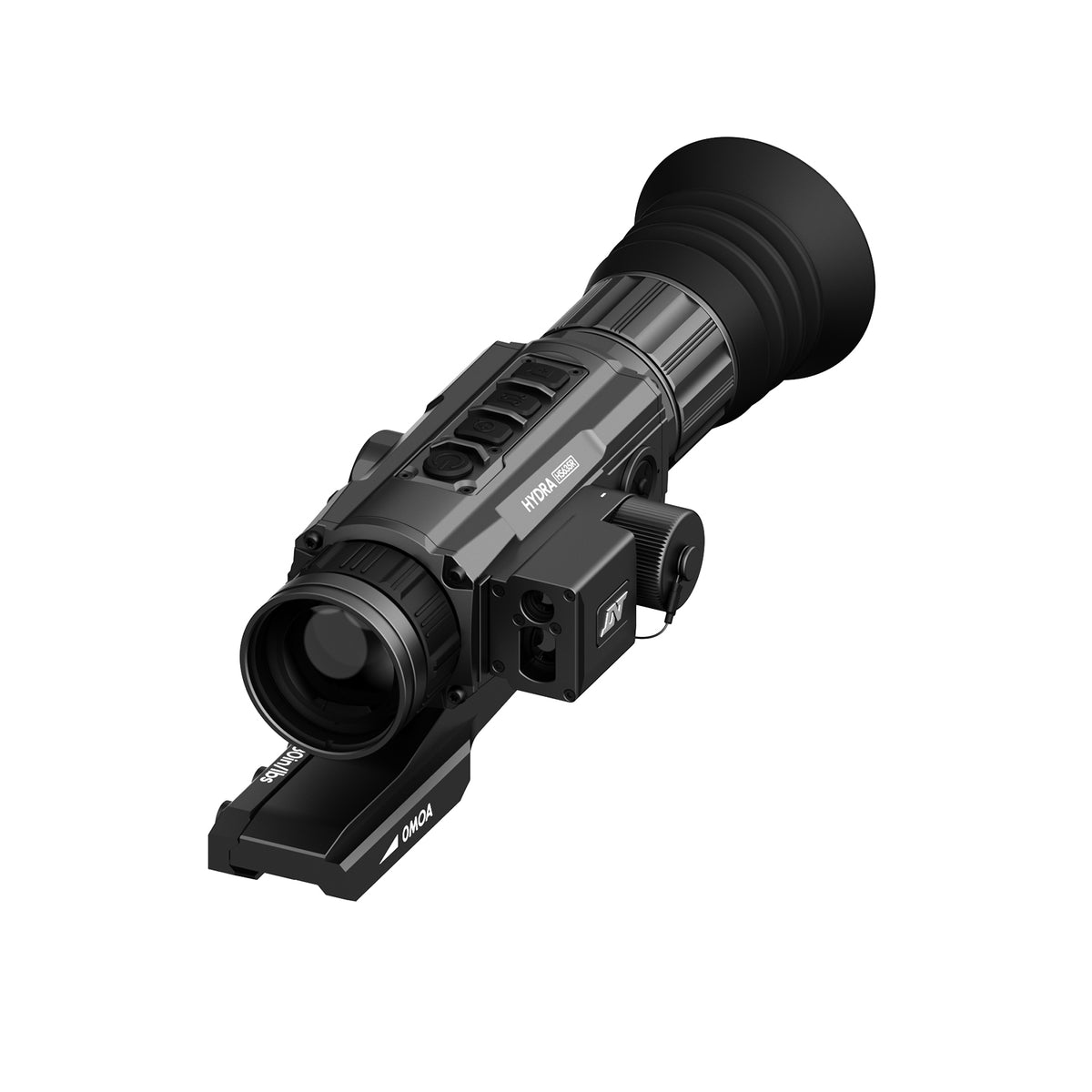 DNT HS635R – HYDRA-LRF Multi-Function Thermal Scope with Laser Rangefinder and Ballistic Calculator – Standalone Scope, Clip-On, Handheld Monocular