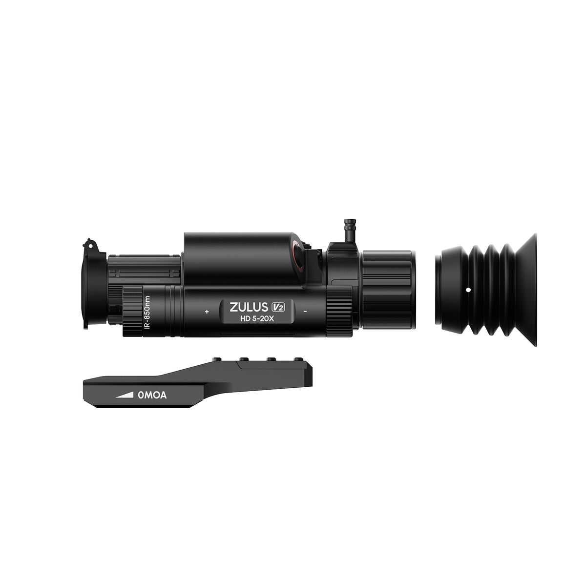 DNT ZULUS HD V2 ZHD520R 5–20× Digital Night Vision Scope