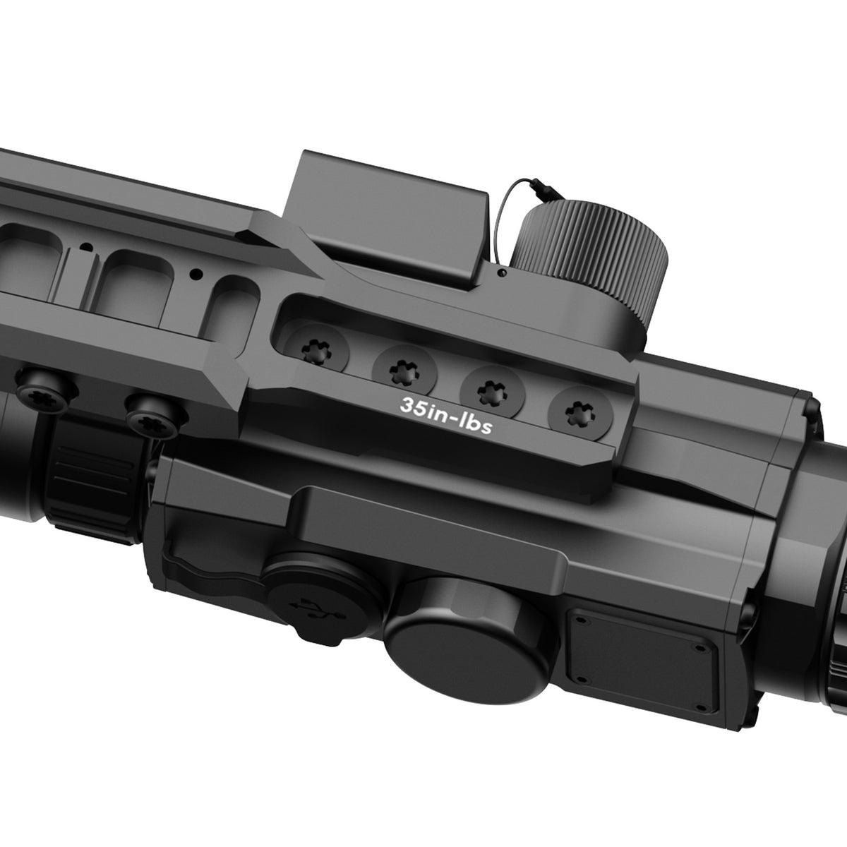 DNT HS635R – HYDRA-LRF Multi-Function Thermal Scope with Laser Rangefinder and Ballistic Calculator – Standalone Scope, Clip-On, Handheld Monocular