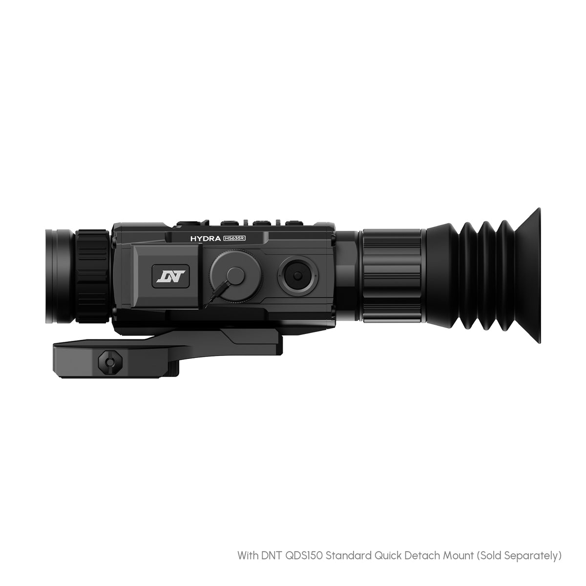 DNT HS635R – HYDRA-LRF Multi-Function Thermal Scope with Laser Rangefinder and Ballistic Calculator – Standalone Scope, Clip-On, Handheld Monocular