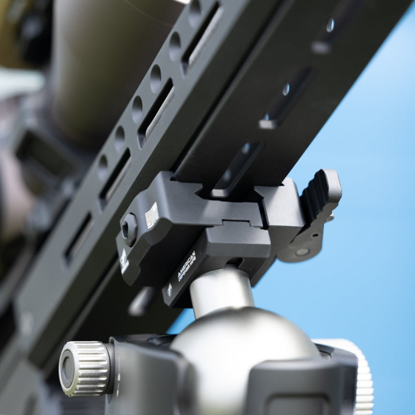 American Defense AD-BP-UNV QD Universal Bipod Base for Picatinny & ARCA Rails