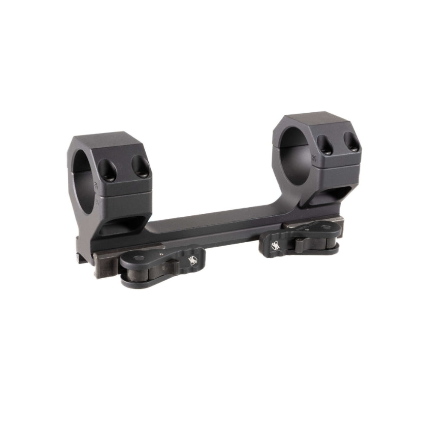 American Defense Manufacturing AD-DELTA-C-M-30-STD 30mm medium height quick-detach cantilever scope mount.