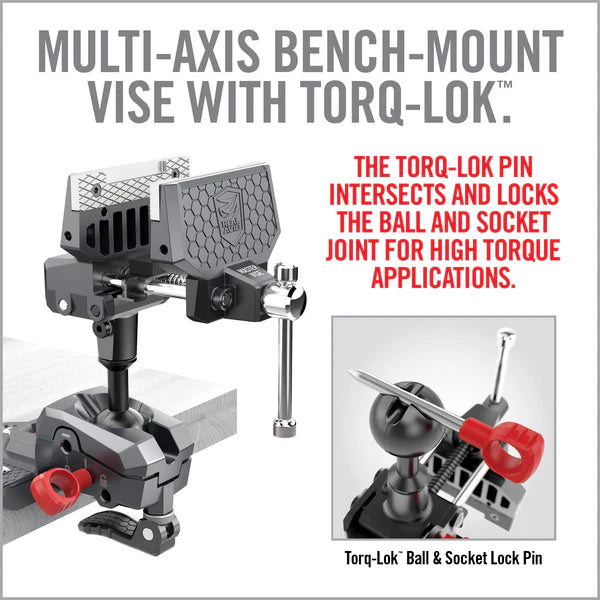 Real Avid Master Gun Vise® | 360° Multi-Axis Gunsmithing Bench Vise