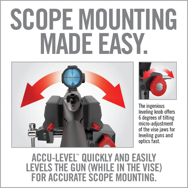 Real Avid Master Gun Vise® | 360° Multi-Axis Gunsmithing Bench Vise
