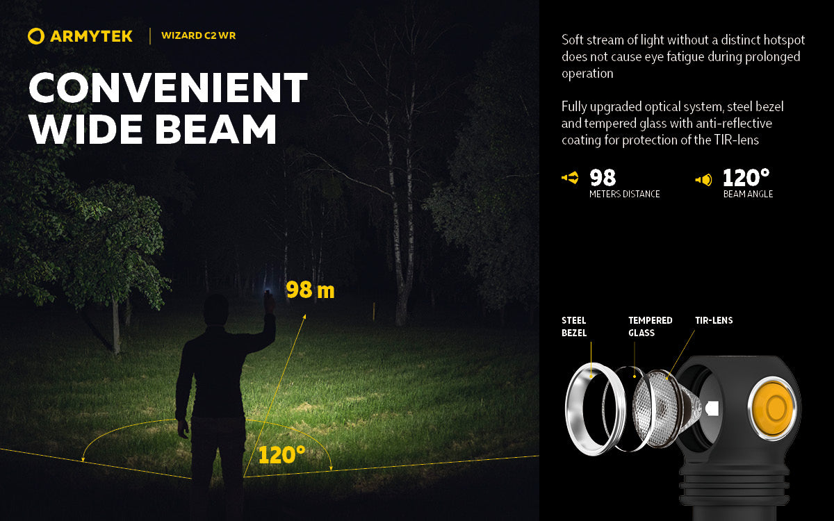 Armytek Wizard C2 WR Magnet USB (Warm Light)