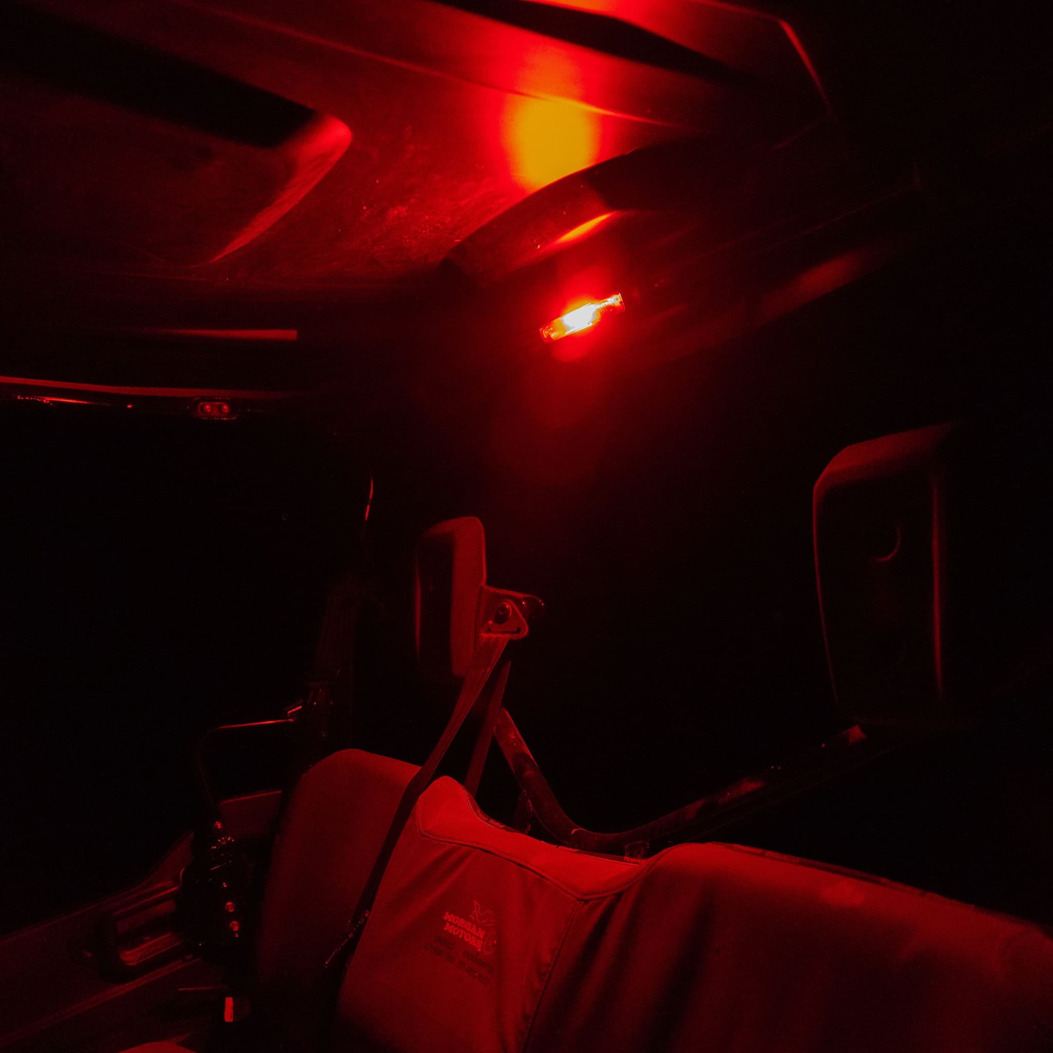 HuntLite Red & White Battery LED Interior Light