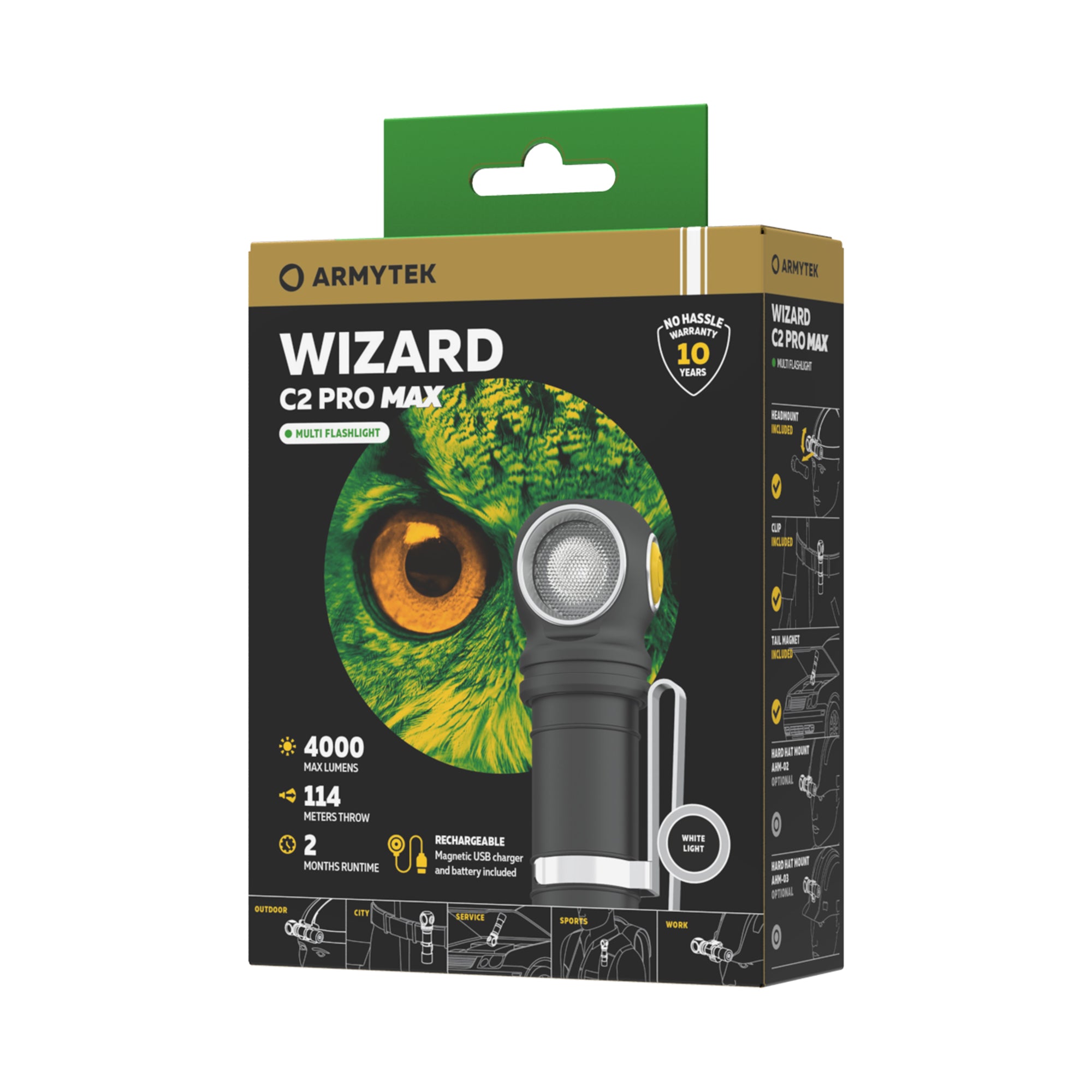 Armytek Wizard C2 Pro Max (White Light)