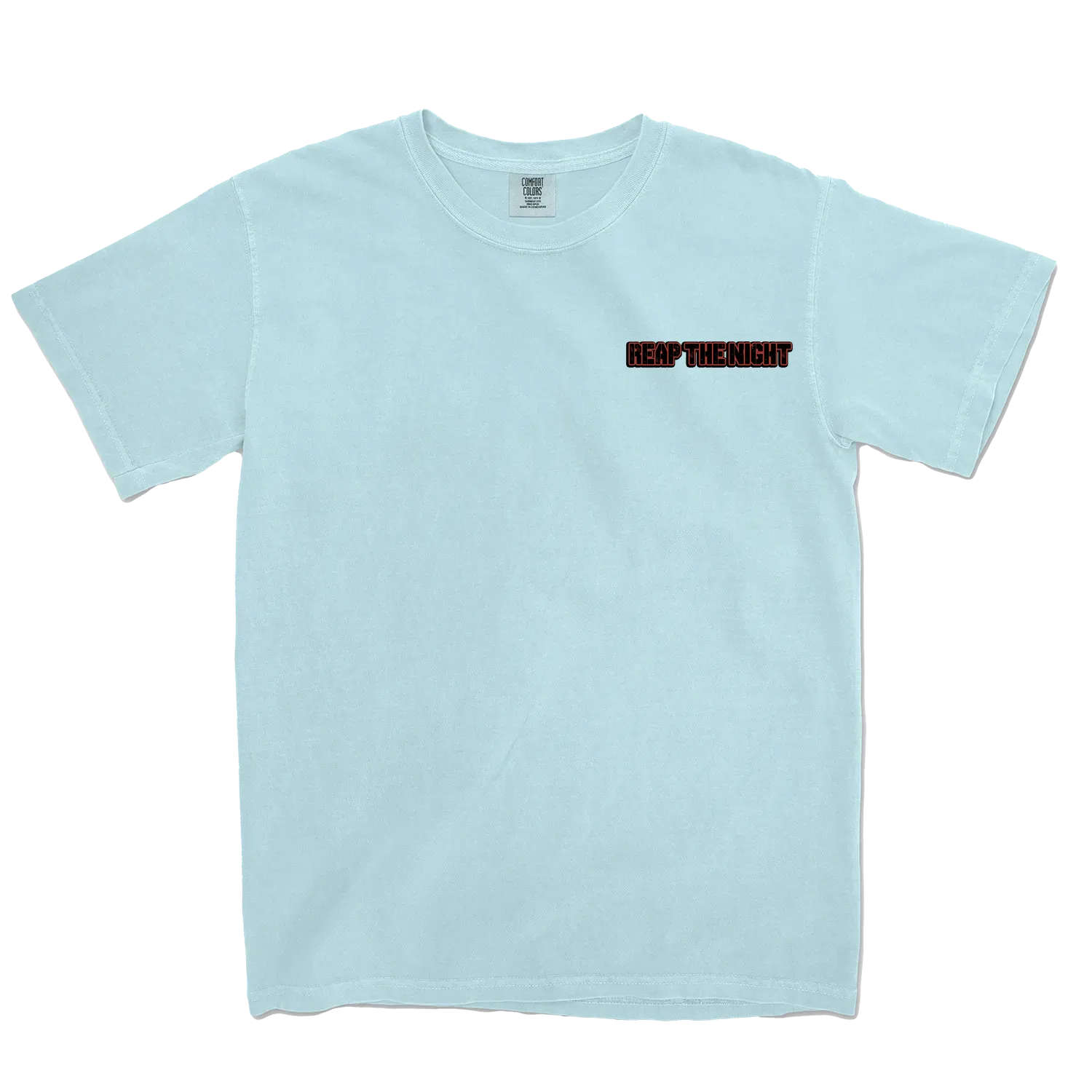 Chambray front flat lay