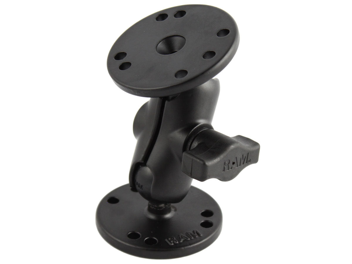 RAM Mounts RAM-B-101U-A Short Arm with 2 x 2.5" Round Bases