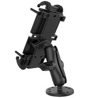 RAM Mounts RAM-B-138-PD4U Quick-Grip XL Phone Mount with Screw-Down Base