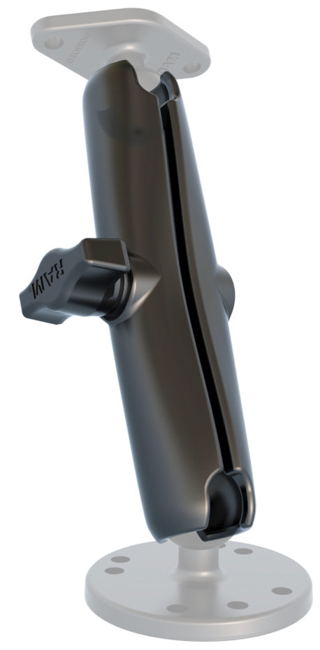RAM Mounts RAM-B-201U-C Long Double Socket Arm (B-Size, 1″)