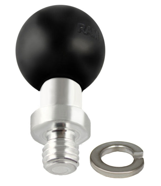RAM Mounts RAM-B-236U 1″ Ball Adapter with 3/8″-16 Threaded Post