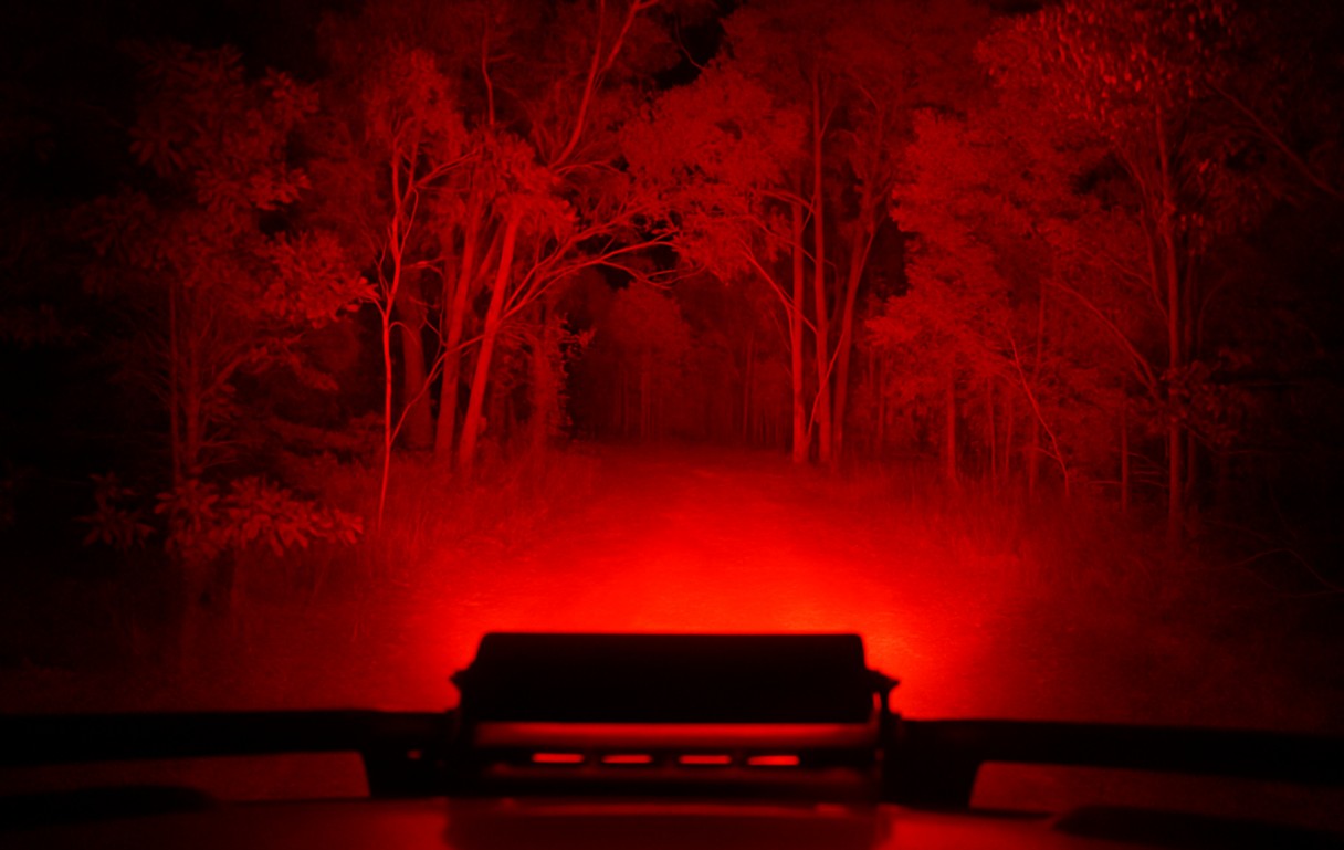 HuntLite 21″ Single Row Red LED Hunting Lightbar