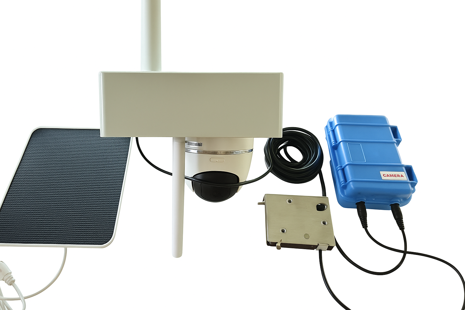 DIY Cellular Camera and Latch Setup Only