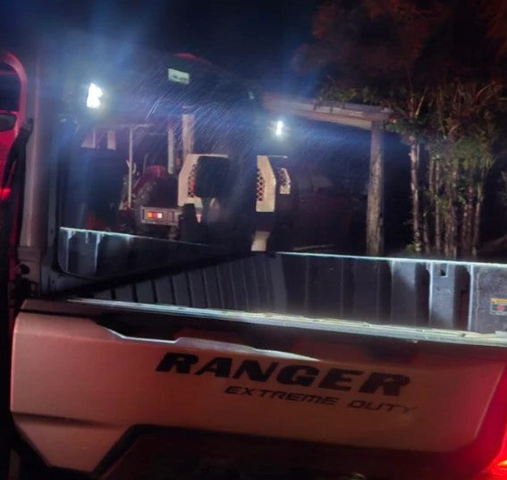 HuntLite Compact 2" Work Lights – Red or Red/White (Pair)