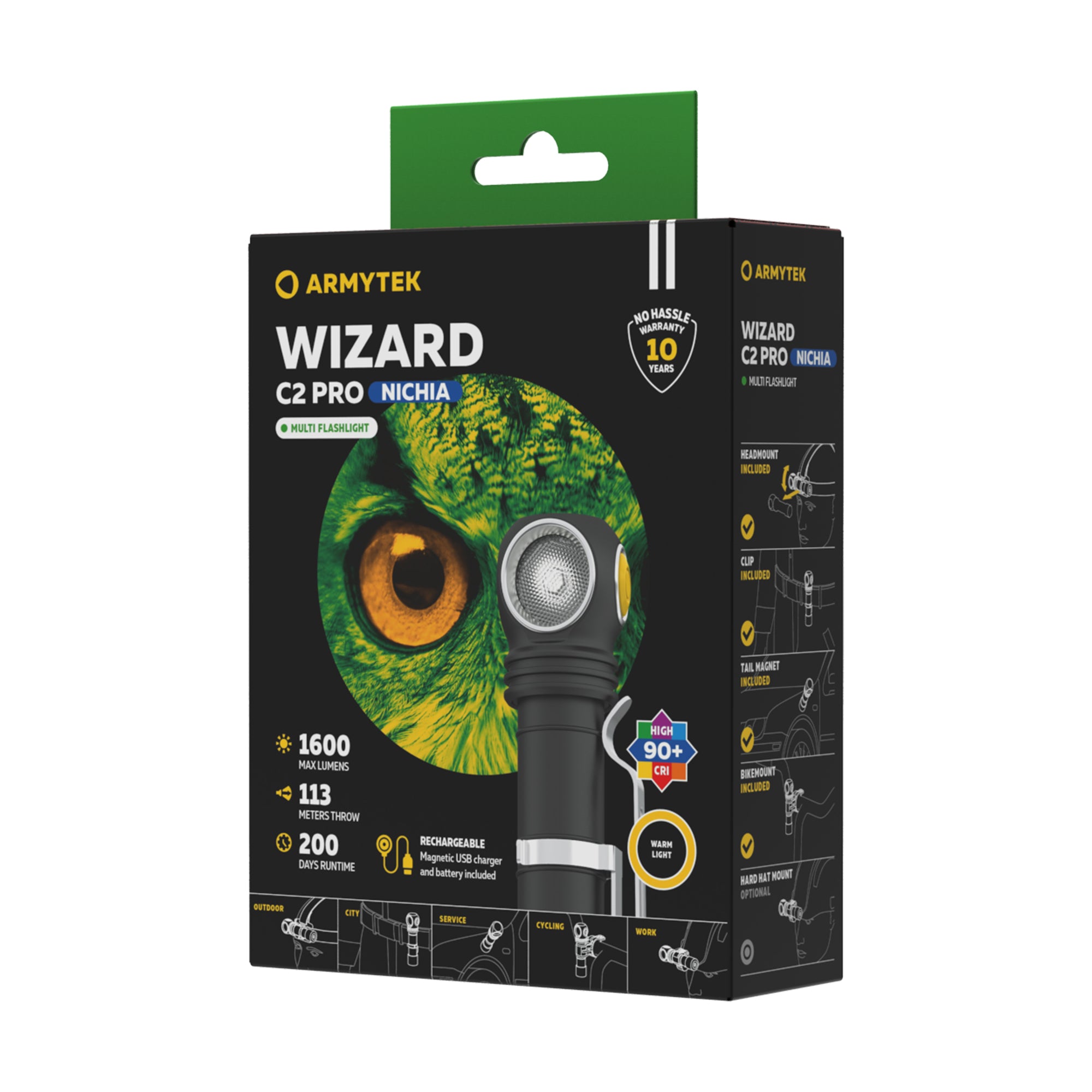 Armytek Wizard C2 Pro Nichia (Warm Light)
