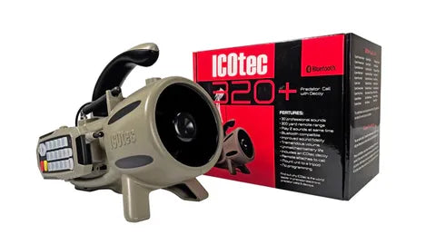 ICOtec 320+ Electronic Predator Call & Decoy Combo