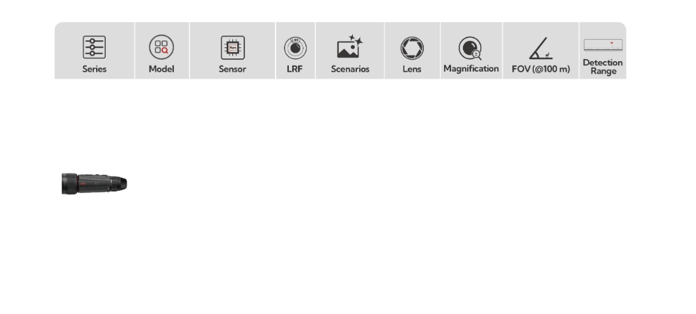 Nocpix VISTA H50R with LRF Thermal Monocular
